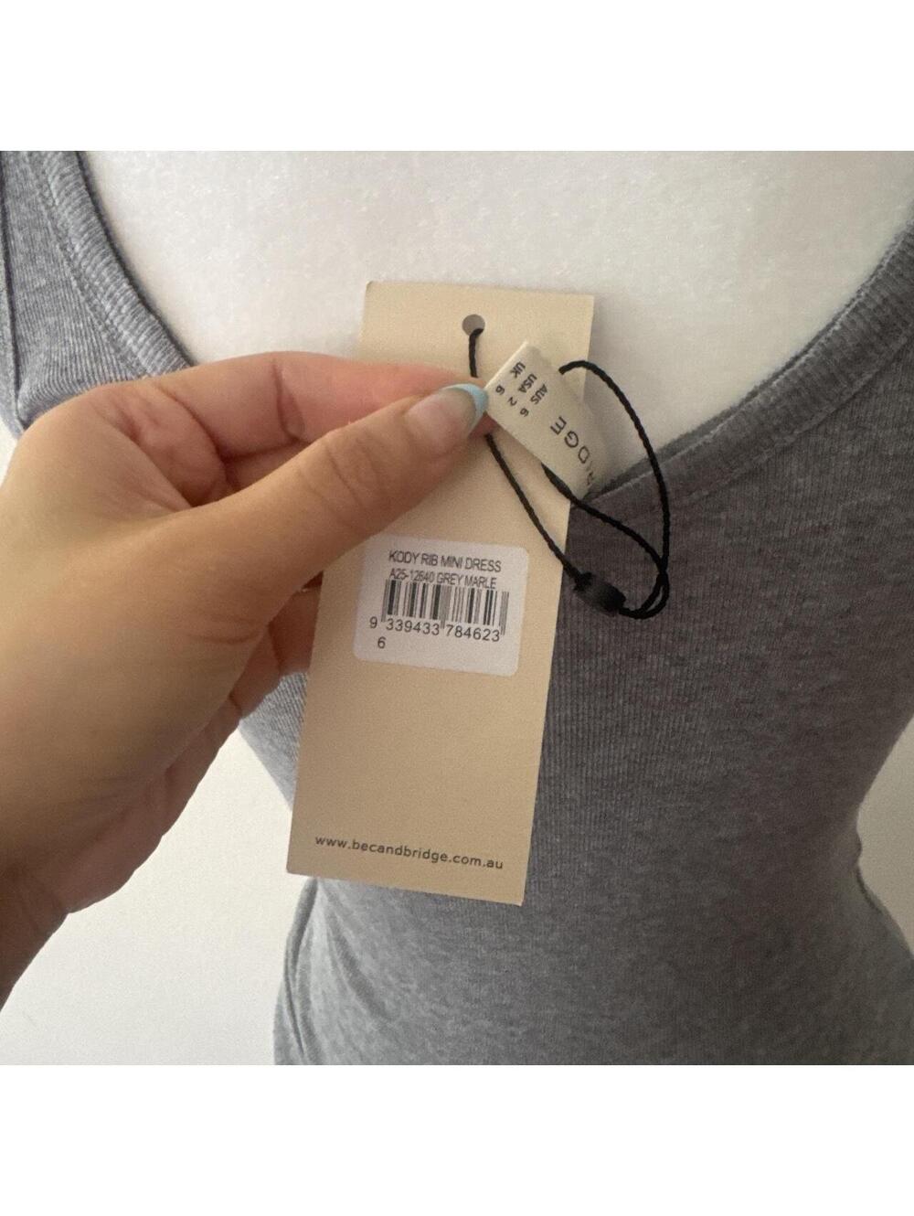 Bec & Bridge Kody Rib Mini Dress - Picture 7 of 9
